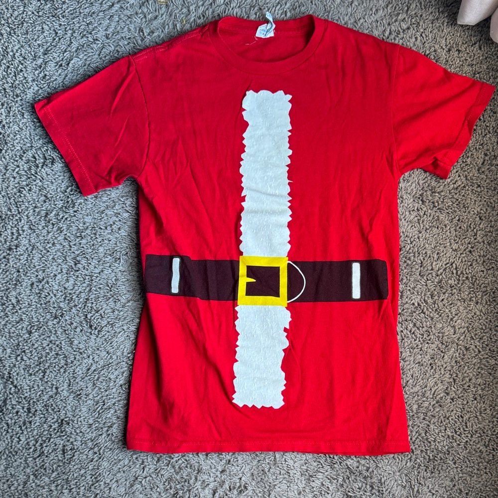 Delta Red Santa Belt Short Sleeve Tee